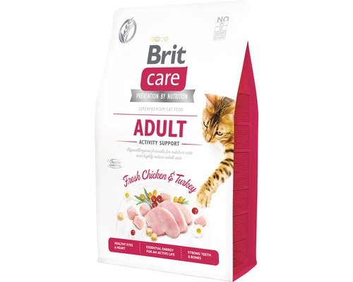 Granule pro kočky Brit Care Cat Grain-Free ADULT ACTIVITY SUPPORT 2 kg
