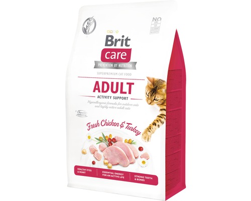 Granule pro kočky Brit Care Cat Grain-Free ADULT ACTIVITY SUPPORT 0,4 kg