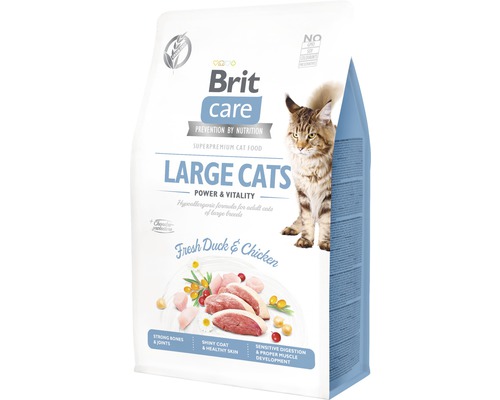Granule pro kočky Brit Care Cat Grain-Free LARGE CATS POWER AND VITALITY 0,4 kg