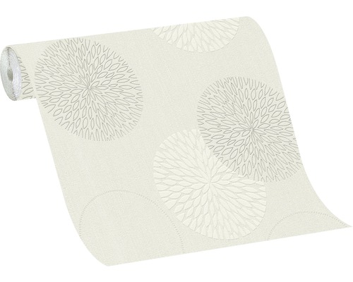 Role tapety s květinovým vzorem