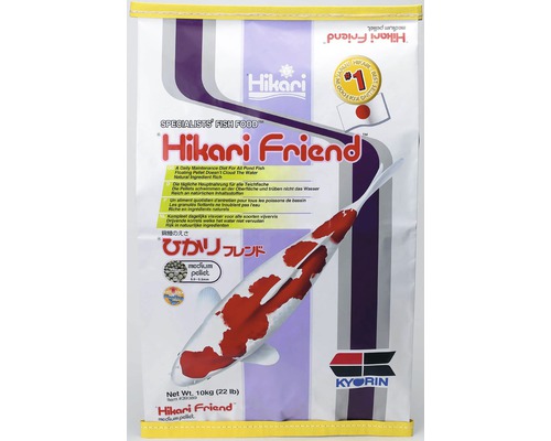 Krmivo pro jezírkové ryby HIKARI Friend Medium 10 kg-0