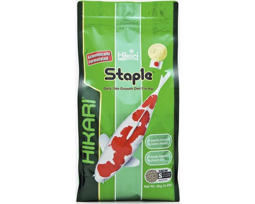 Krmivo pro jezírkové ryby HIKARI Staple Mini 2 kg Krmivo pro kapry Koi Hikari Staple v balení o hmotnosti 2 kilogramy