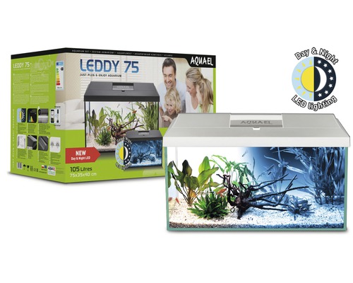 Akvarijní set s LED osvětlením, 105 litrů
