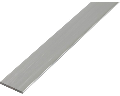 Alu profil plochý, přírodní, 20x2mm, 2,6m Alu profil plochý, přírodní, 20x2mm, 2,6m