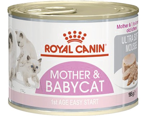 Konzerva pro koťata a kojící kočky Royal Canin FHN Baby Cat 195 g