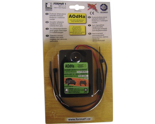 Odpuzovač hlodavců zvukový ultrazvukový AOdHa 12 V do automobilů-0