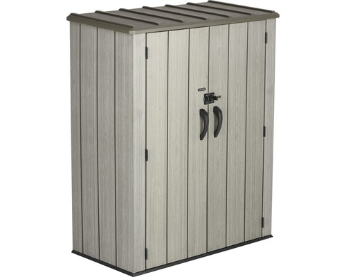 Skříň na nářadí s dvoukřídlými dveřmi pro venkovní použití