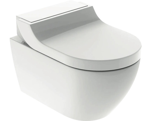 WC s bidetem GEBERIT Aquaclean Tuma Classic bez splachovacího kruhu bílá vč. WC prkénka 146,09-0
