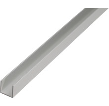 Alu U profil, stříbrný elox, 12x8,6x12x1,3mm, 1m-thumb-0 Alu U profil, stříbrný elox, 12x8,6x12x1,3mm, 1m-thumb-0