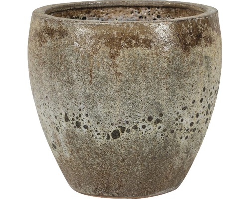 Kulaty keramicky kvetinac