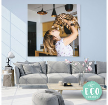 Fotoobraz na plátně z vlastní fotografie 100 x 100 cm