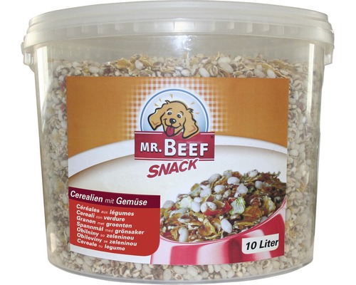 Mr Beef Snack Obiloviny se zeleninou v 10litrovém kbelíku