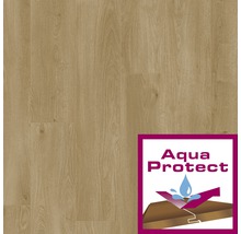 Detail laminátové podlahy s pečetí Aqua Protect pro voděodolnost