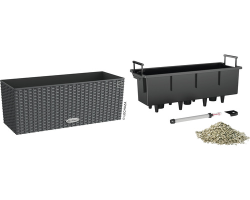 Truhlík Lechuza s zavlažovacím systémem a příslušenstvím