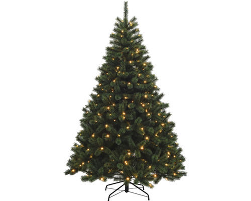 Umělý vánoční stromek Lafiora Chamonix s osvětlením 400 LED 240 cm zelený