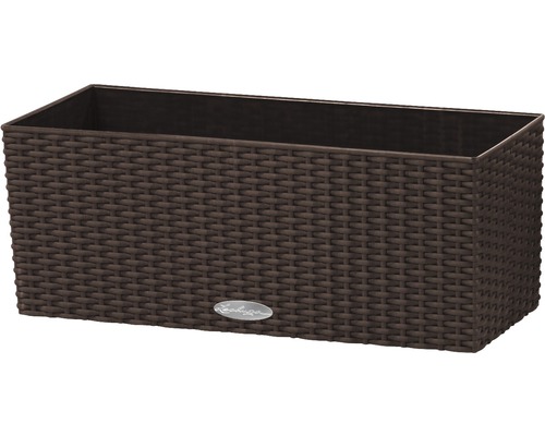 Truhlík na květiny Lechuza Balconera Cottage plastový 50x19x19 cm mokka Truhlík na květiny Lechuza Balconera Cottage plastový 50x19x19 cm mokka