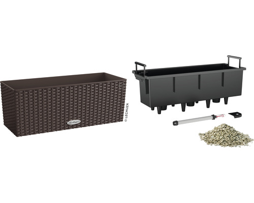 Lechuza Balconera Cottage 80 kompletní sada se zavlažovacím systémem