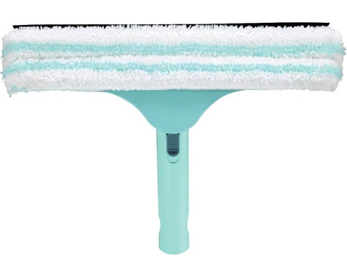 Stěrka na okna s mycím potahem a rukojetí