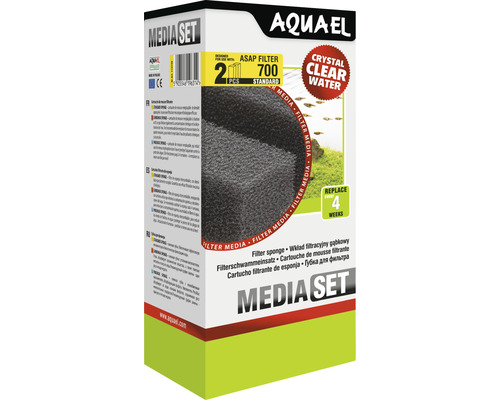 Filtrační houba AQUAEL pro filtr ASAP 700 STANDARD 2 ks Aquael Media Set pro filtry ASAP se dvěma filtračními houbami