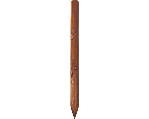 Dřevěný kůl Ø 8 cm přírodní 110 cm tlakově impregnovaný