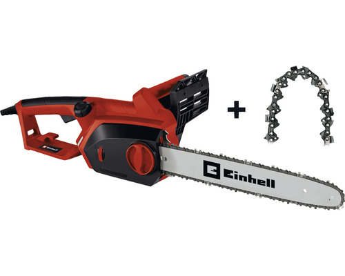 Elektrická řetězová pila s náhradním řetězem