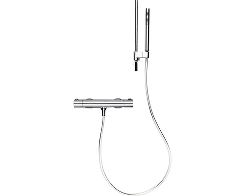Sprchový systém s termostatickou baterií a ruční sprchou