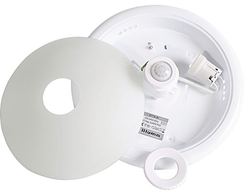 Vnitřní svítidlo s pohybovým senzorem a objímkou žárovky