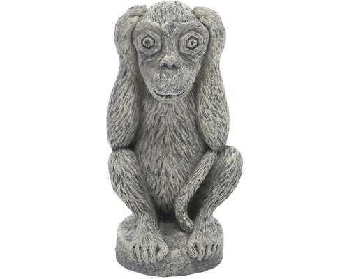 Akvarijní dekorace opice HOBBY Don´t Hear 5,5x5,5x10,5 cm