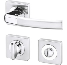 Sada kliky ke dveřím se zámkem a klíčem