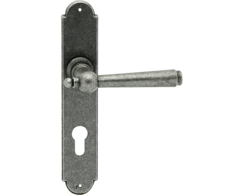 Dveřní klika s dlouhým štítkem pro interiérové dveře