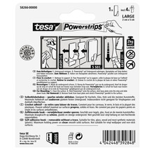 Tesa Powerstrips velký samolepicí háček, včetně čtyř proužků Powerstrips