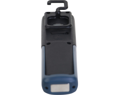 Zadní strana pracovní lampy s hákem