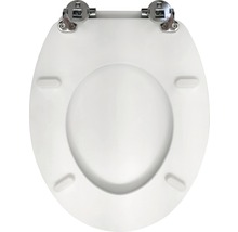 Toaletní sedátko s kovovými panty