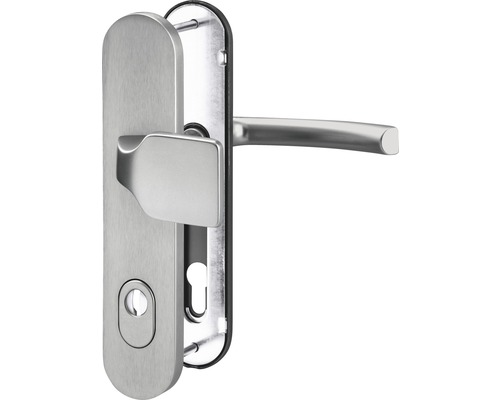 Nerezová klika s dlouhým štítem