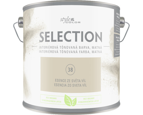 Barva StyleColor Selection 2,5 l odstín 38