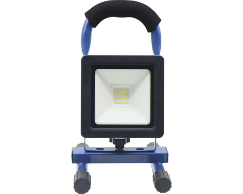 LED stavební reflektor s držadlem a nastavitelným stojanem