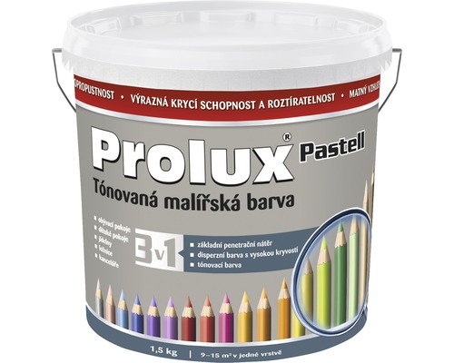 Barva Prolux Pastell 0147 šedá 1,5 kg