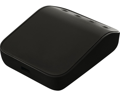 Černý Smart Home Hub pro ovládání chytrých zařízení