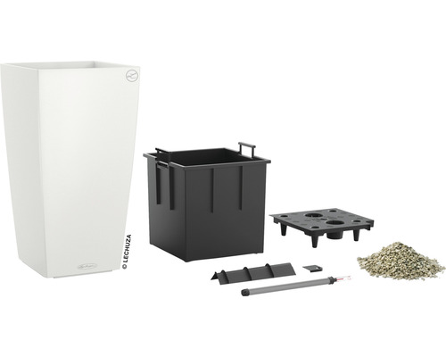 Květináč se zavlažovacím systémem a příslušenstvím