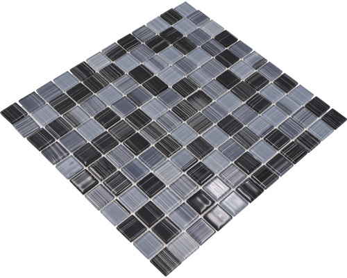 Mozaiková dlaždice se čtvercovými skleněnými kameny