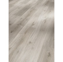 Světlá laminátová podlaha vzhledu dřevěné podlahy
