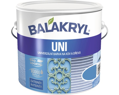 BALAKRYL Uni mat 0100 bílý 2,5 kg ekologicky šetrné-0