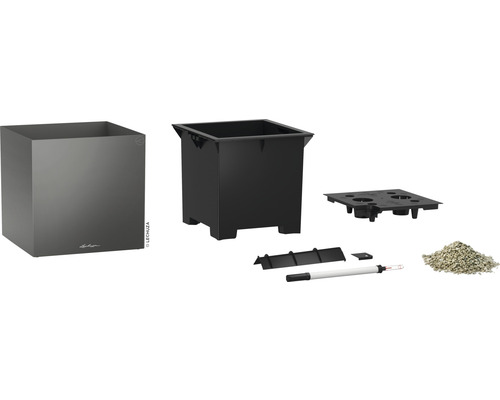 Kompletní sada květináče se zavlažovacím systémem a příslušenstvím