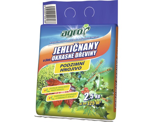 Podzimní hnojivo pro jehličnany Agro 2,5 kg