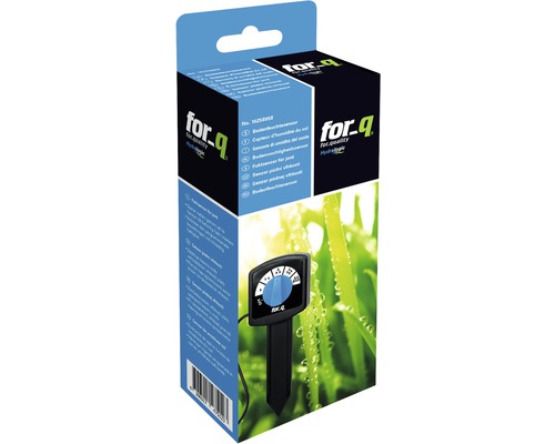 Senzor půdní vlhkosti For-q v obalu produktu