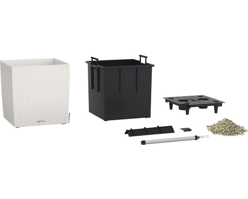 Lechuza Classico Color 43 květináč kompletní sada s příslušenstvím