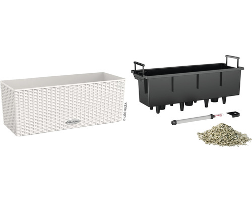 Květináč Lechuza Balconera se zavlažovacím systémem a příslušenstvím