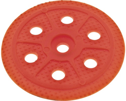 Talířek izolační TIT Ø 60, polypropylen, 100ks Kulatý plastový disk s otvory