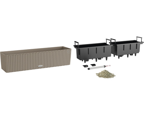 Truhlík s automatickým zavlažováním a příslušenstvím