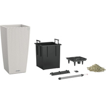 Kompletní sada květináče s vložkou, zavlažovacím systémem a substrátem